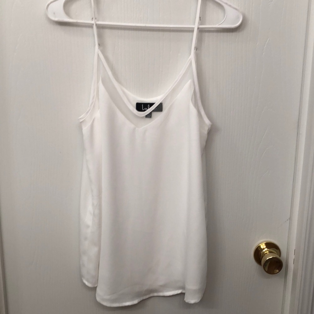 Lulus white tank top